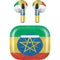 Ethiopia Flag Distressed Apple AirPods (3rd Gen 2021) Skin